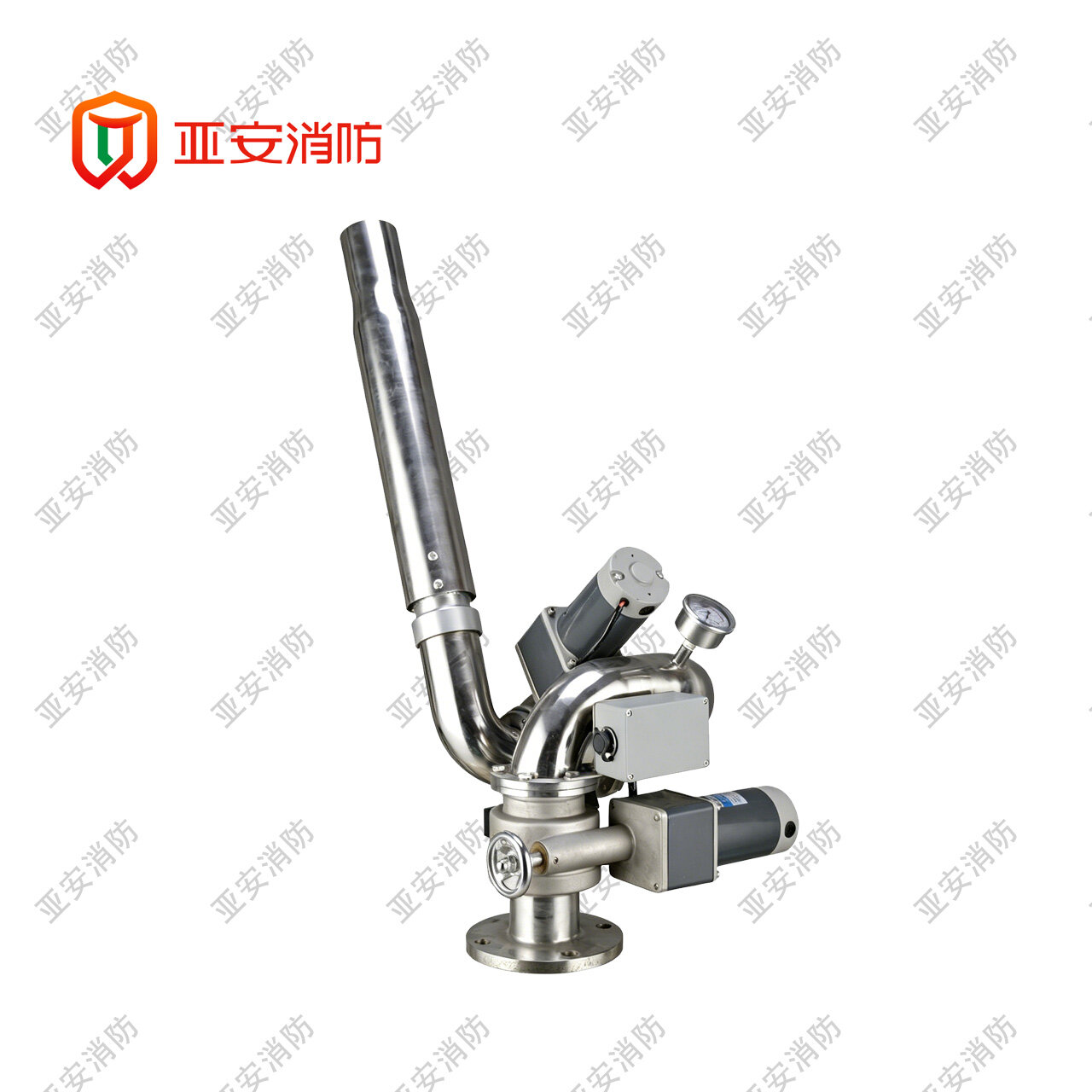 Remote-Controlled Fire Water/Foam Monitor (Stainless Steel) PLKD32