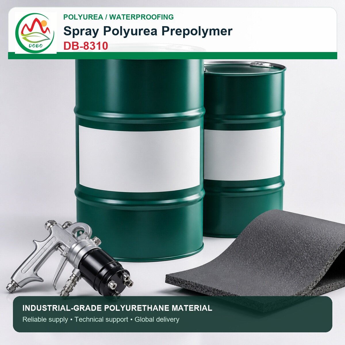 DB-8310 Spray Polyurea Waterproofing Prepolymer - Image 3
