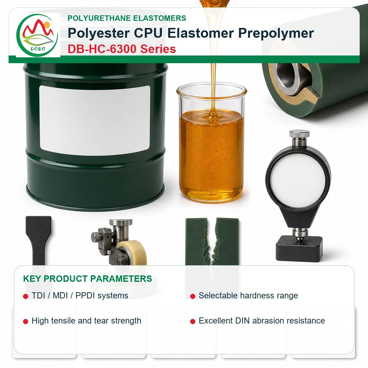 DB-HC-6300 Series Polyester CPU Elastomer Prepolymer - Image 2