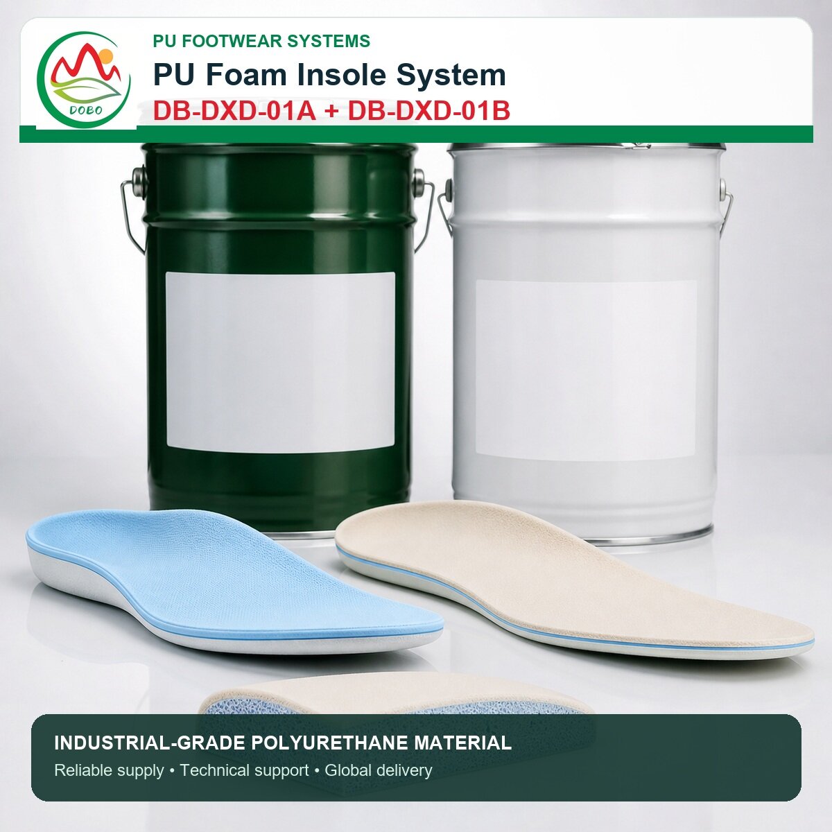 DB-DXD-01A / DB-DXD-01B PU Foam Insole System - Image 3