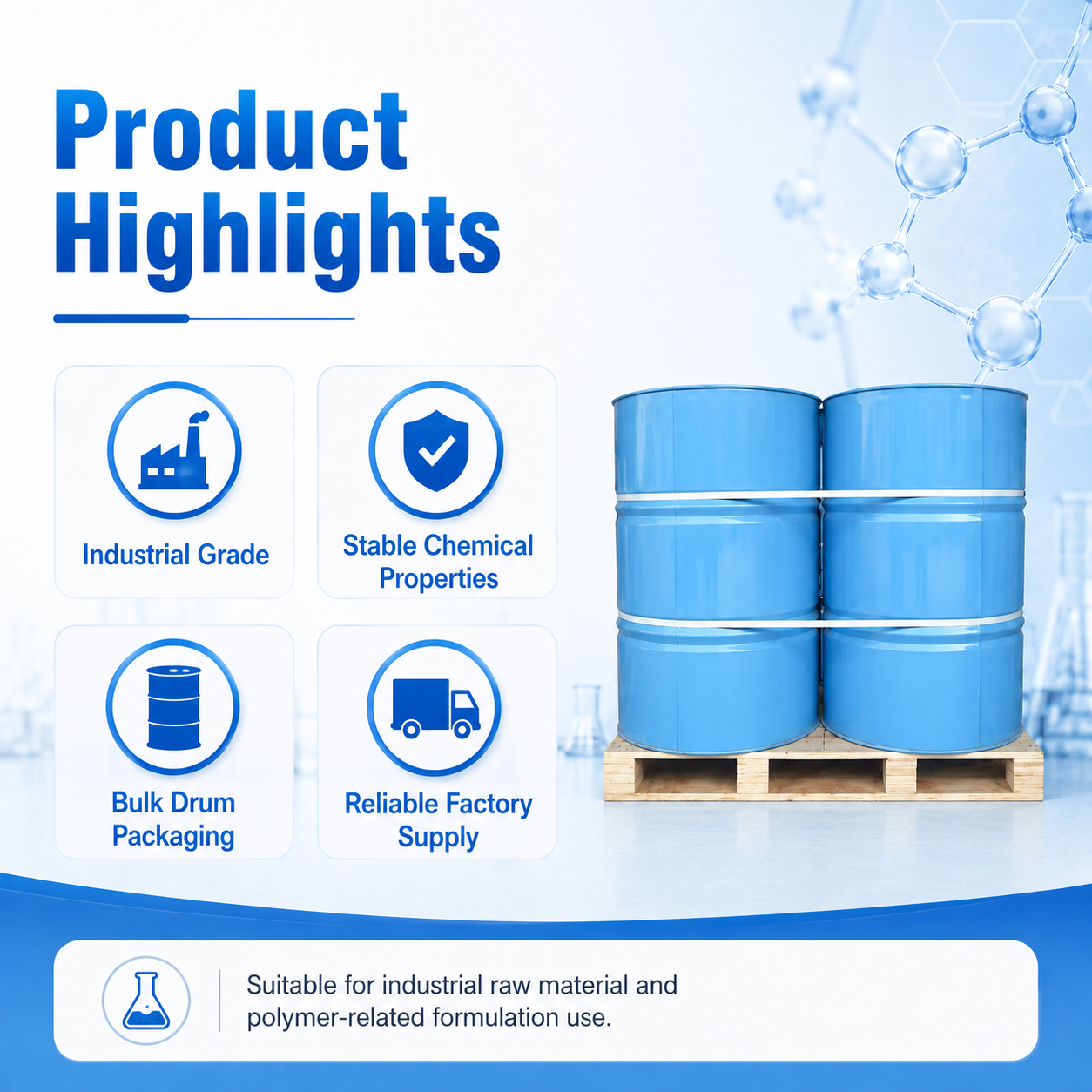 TDI 80/20 (Toluene Diisocyanate) CAS 584-84-9 for polyurethane foam supplier China