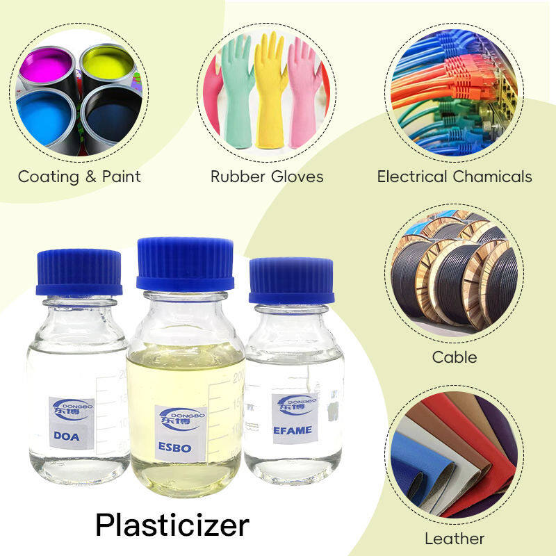 Plasticizer applications including coating paint rubber gloves electrical chemicals cable leather