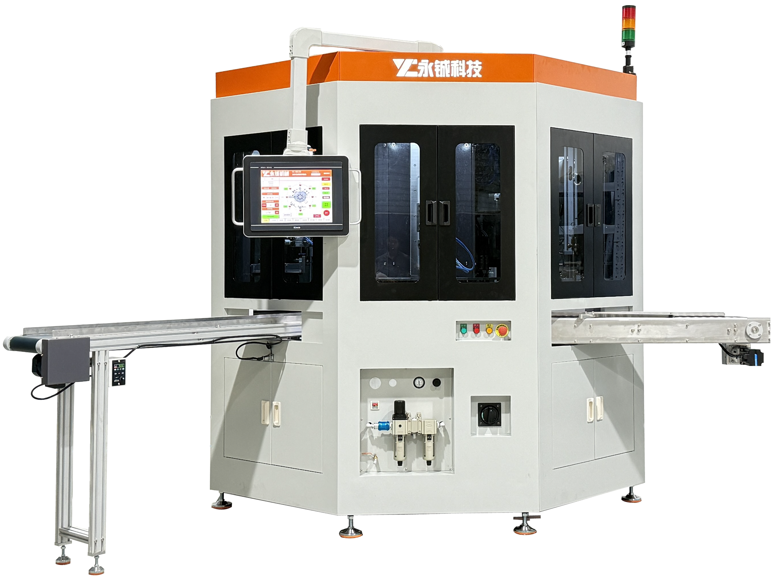 YC-MDS Dual-Station Automatic Servo Screen Printing Machine