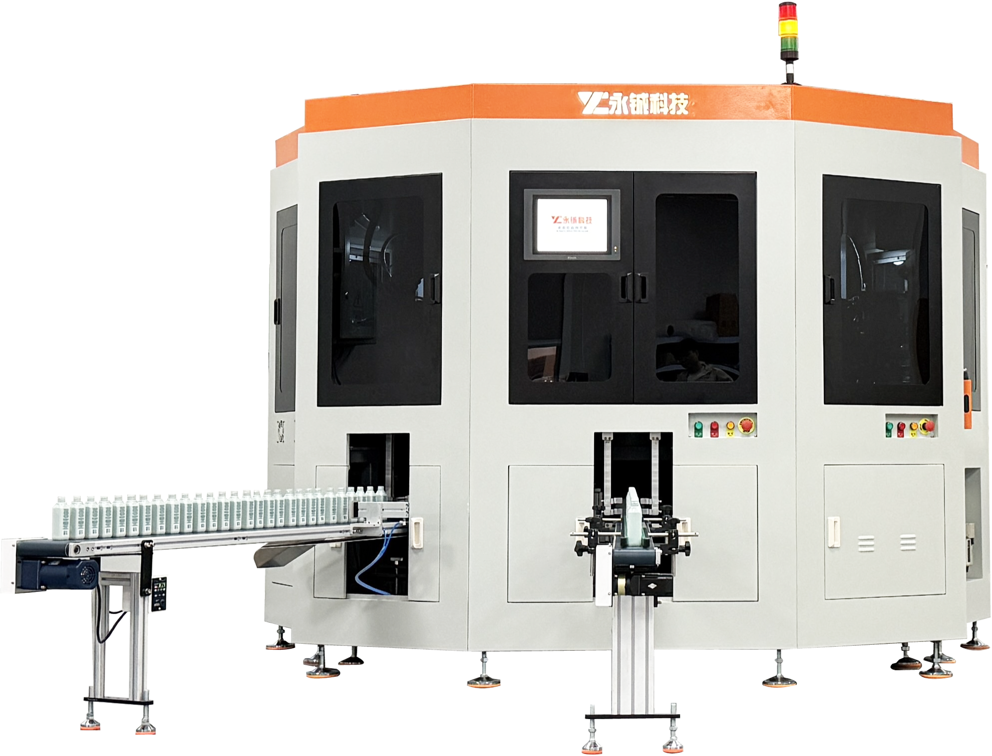 YC-MS Multi-Color Fully Automatic Servo Screen Printing Machine
