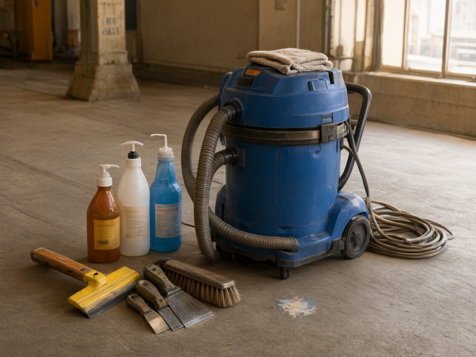 Engineering Cleaning Equipment & Tools – Industrial Vacuums, Cleaners, and Scrapers Ready
