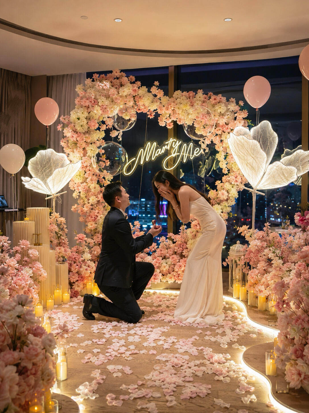 酒店客房求婚
