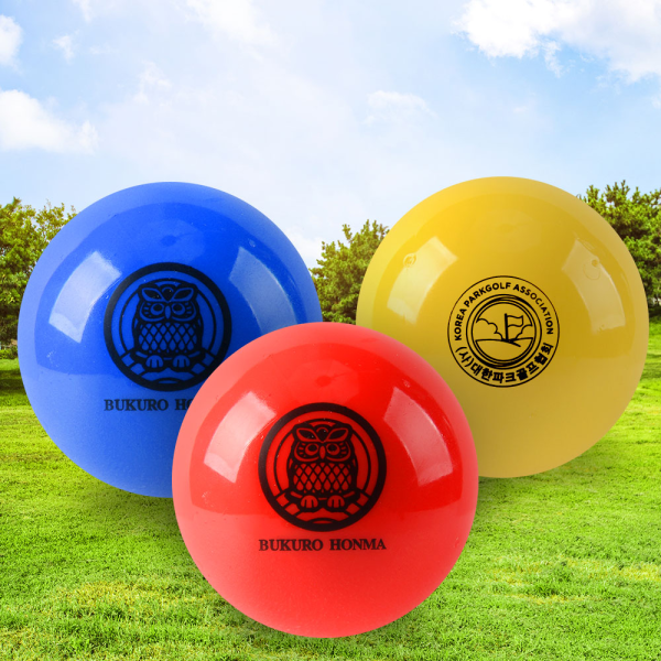 BUKUROHONMA 3-Layer Structured Association Certified Park Golf Ball (B3FUPB07RDFRE)