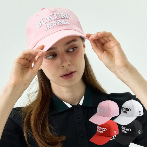 BUKUROHONMA Embroidered Logo Rope Knot Golf Cap (B52UCP01)