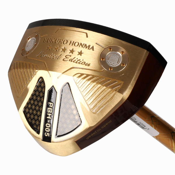 BUKUROHONMA Persimmon Wood Park Golf Club Red Sakura 5 Star Cherry Blossom Gold (B5FUCE05)