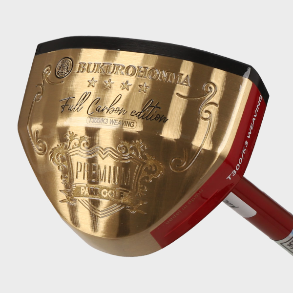 BUKUROHONMA Wooden Park Golf Club 4-Star Full Carbon Red (B5FUCE06)