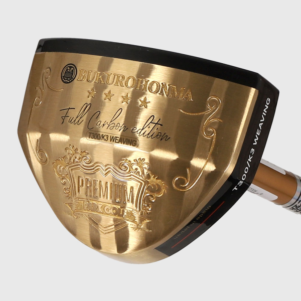 BUKUROHONMA Wooden 4 Star Park Golf Club, Full Carbon Gold (B5FUCE06)