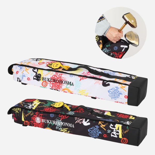 Persian Cat x BUKUROHONMA Collaboration Graffiti Design Park Golf Bag (B5FUPH02)
