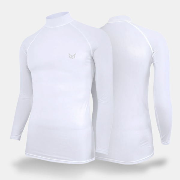 BUKUROHONMA Aqua-X 20D Men's Golf Base Layer, White (B42MTS01)