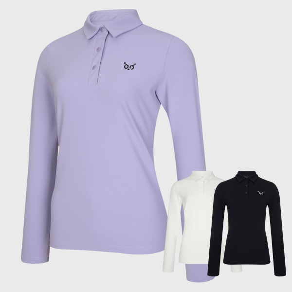 BUKUROHONMA Official Logo Women's Long-Sleeve T-Shirt (B53WTS51)