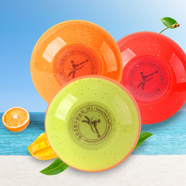 BUKUROHONMA Fruit Cocktail 3 Tier Structure Association Certified Park Golf Ball (B4FUPB08)