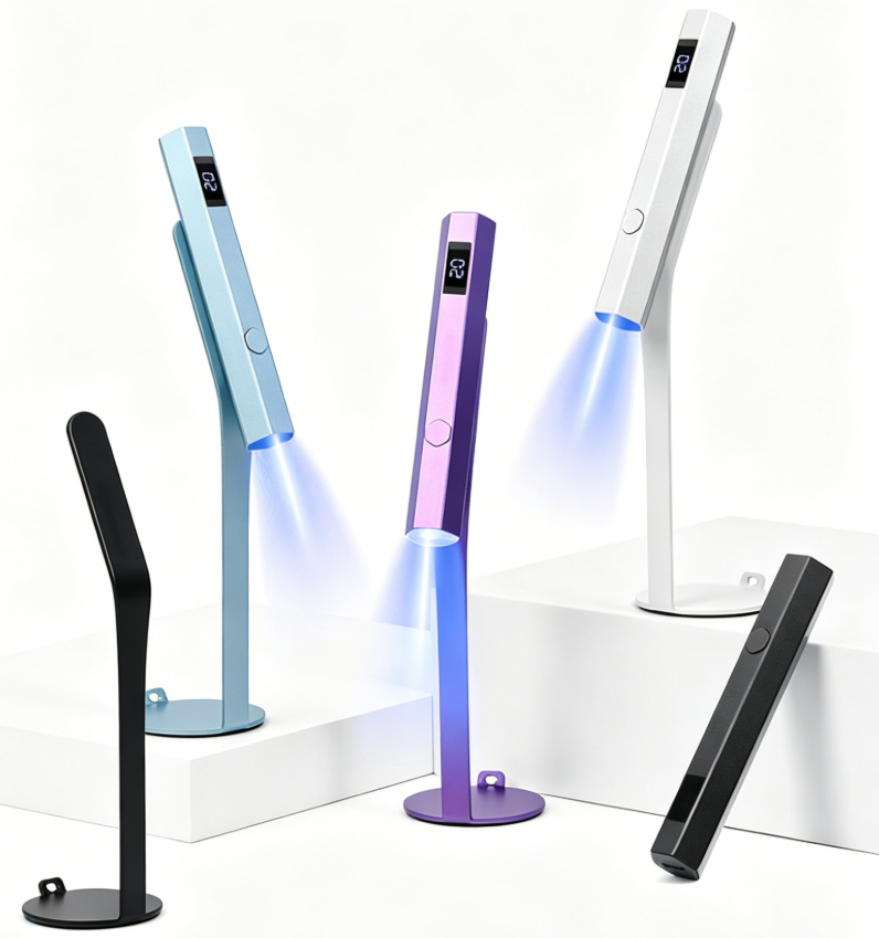 Cordless Nail Lamp Mini Handheld UV Light with LCD Display for Gel Nails Rechargeable USB Nail Dryer for Fast Curing BY-AT221A Cordless Nail Lamp Mini Handheld UV Light with LCD Display for Gel Nails Rechargeable USB Nail Dryer for Fast Curing BY-AT221A - 3W UV LED Nail Lamp Professional Nail Equipment for Salon