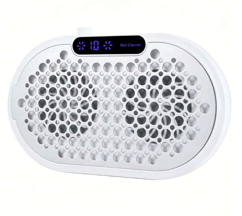 Double Motor fan Nail Dust Collector Nail Tech LED Display Vacuum Adjustable Speed Reusable Filter L8 - 48W Nail Dust Collector Professional Nail Equipment for Salon