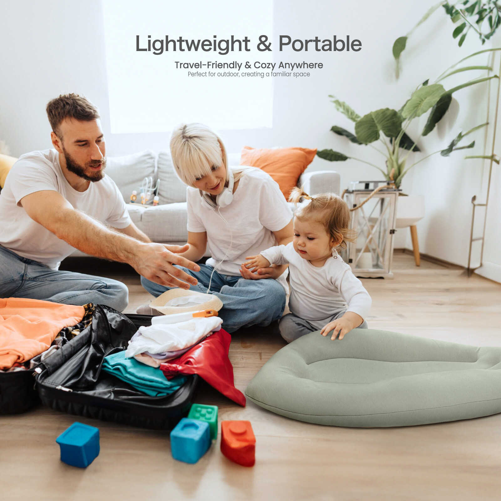 Baby Lounger for Newborn: Skin-Friendly & Breathable for Baby view 9