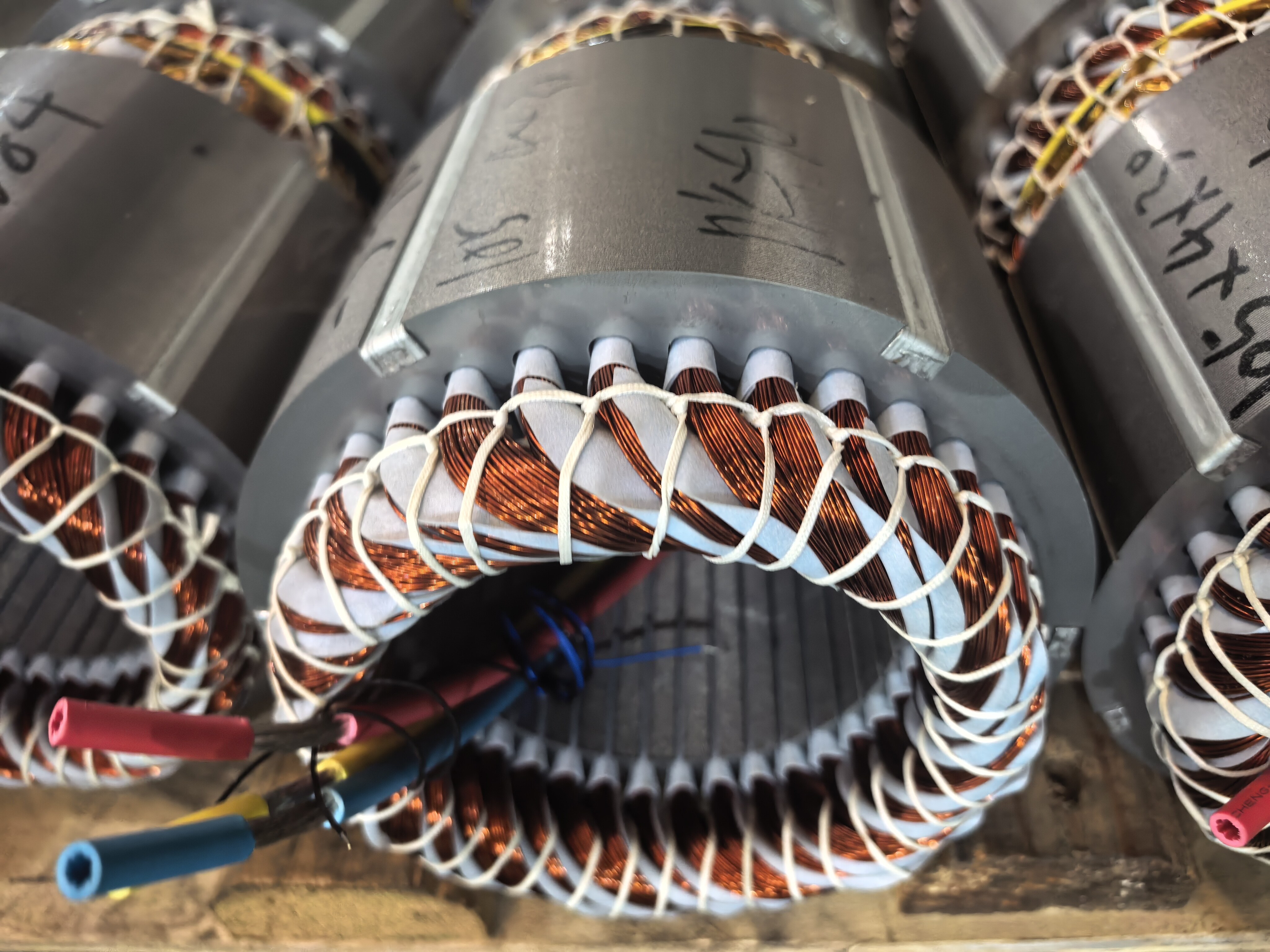 Real Photos of Stator and Rotor Cores