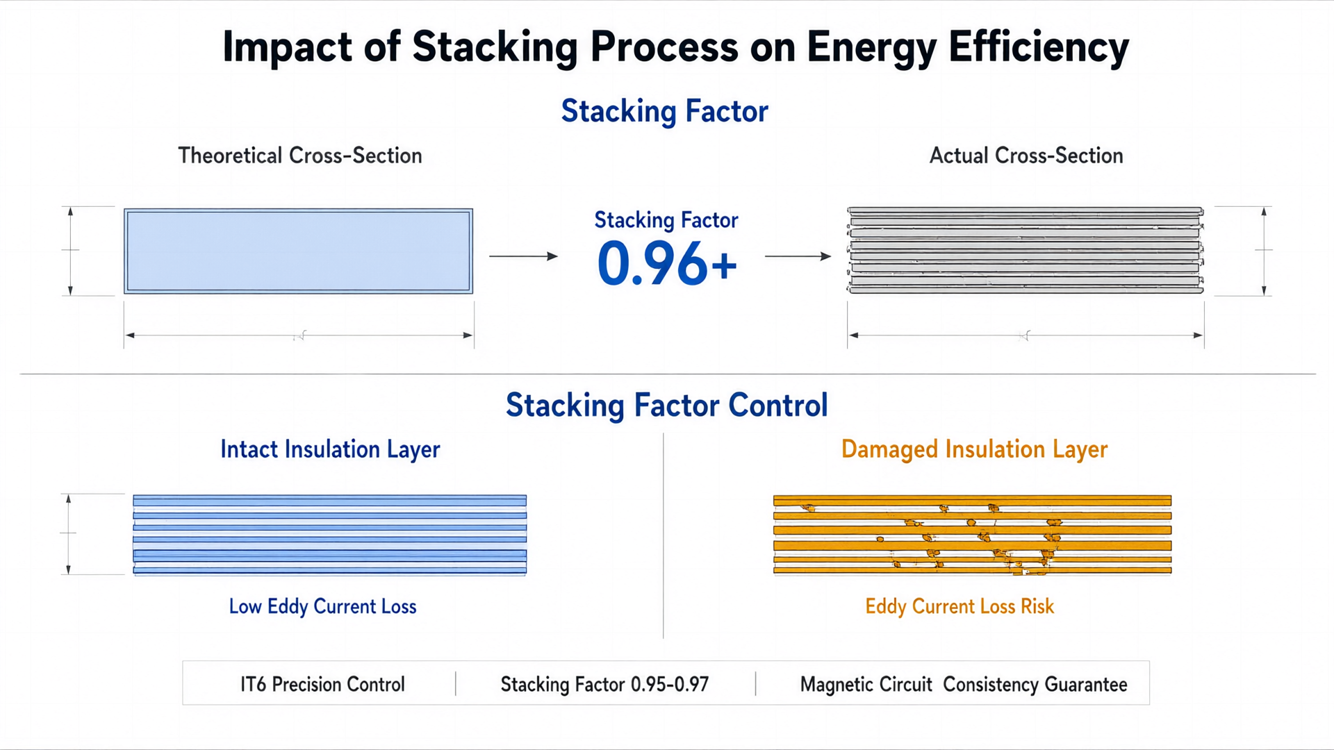 Impact of Stacking Process on Energy Efficiency