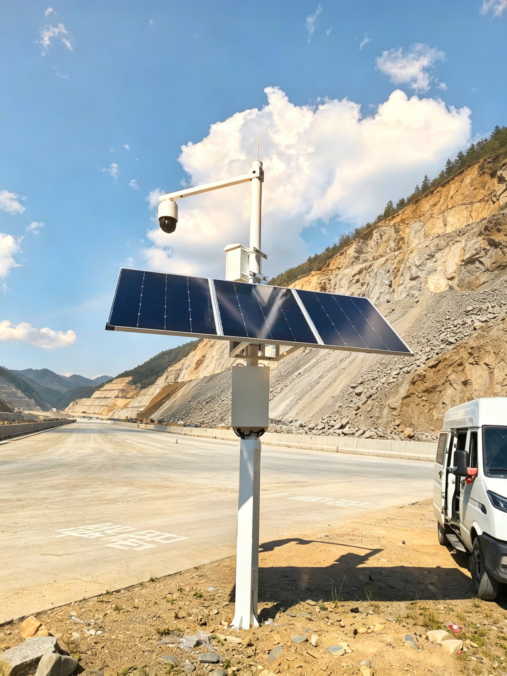 山区基建工地现场落地案例