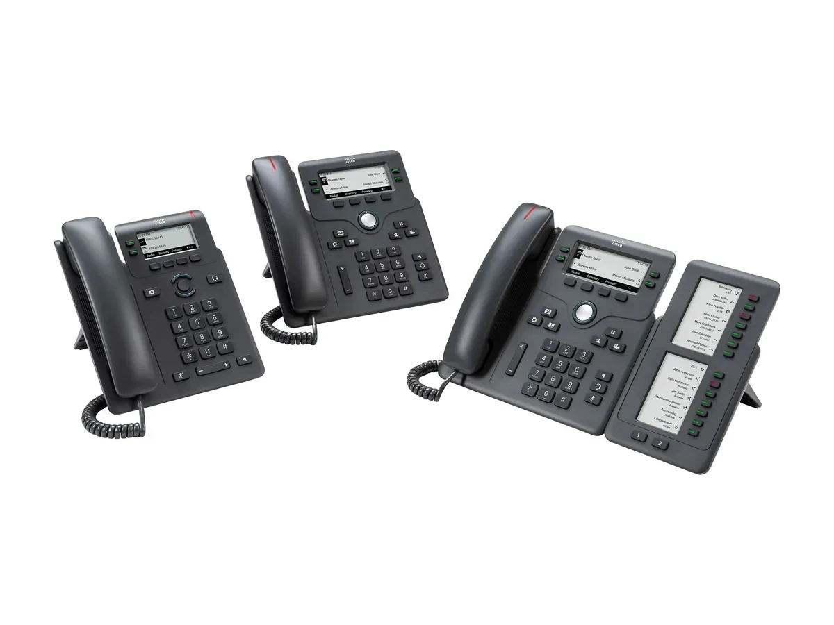 Cisco IP Phone 6800 系列产品图