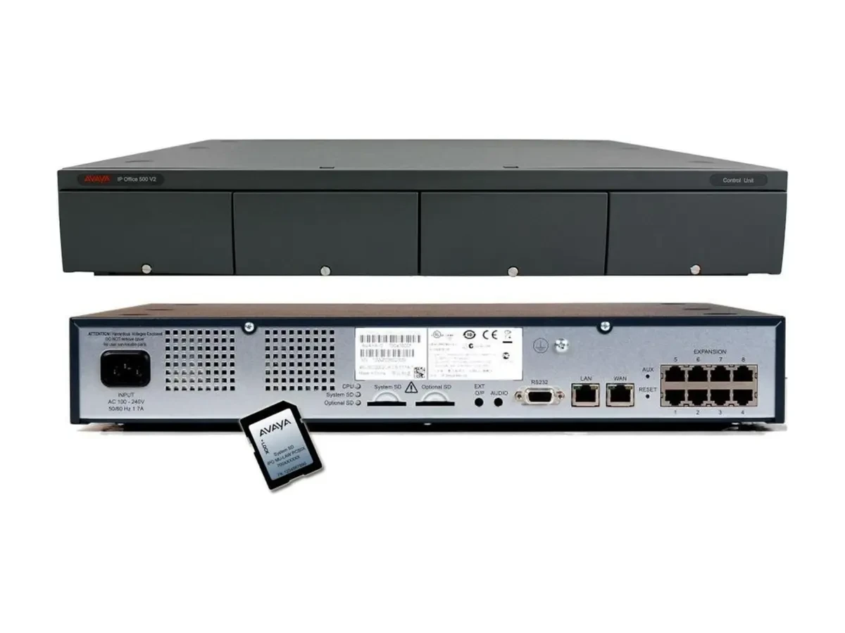 IP Office 500 v2 主机产品图