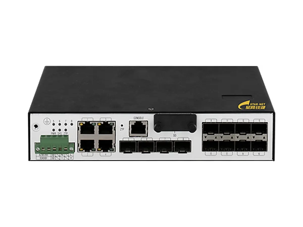 16口二层网管型导轨式工业交换机CMF220-ISW-12GX4GE-DB-L2 产品图