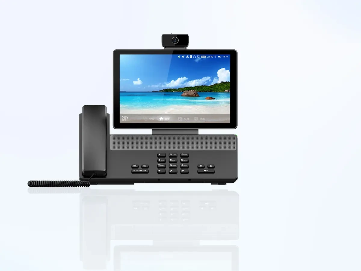DT35旗舰级桌面视频话机 产品图