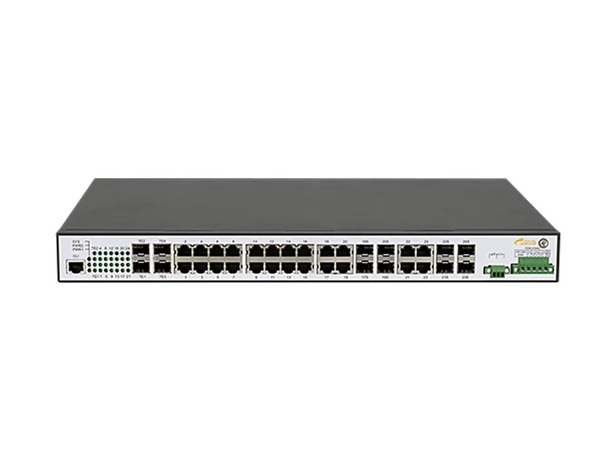 28口三层网管型机架式工业交换机CMF2300-ISW-4TX8GS16GE-DA-L3 产品图