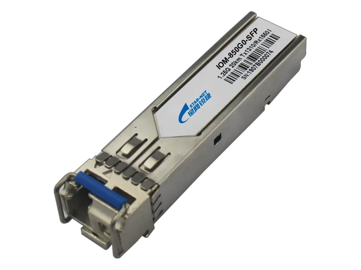 IOM-T3R5G20-SFP工业级20Km千兆SFP单模单芯双向光模块 产品图