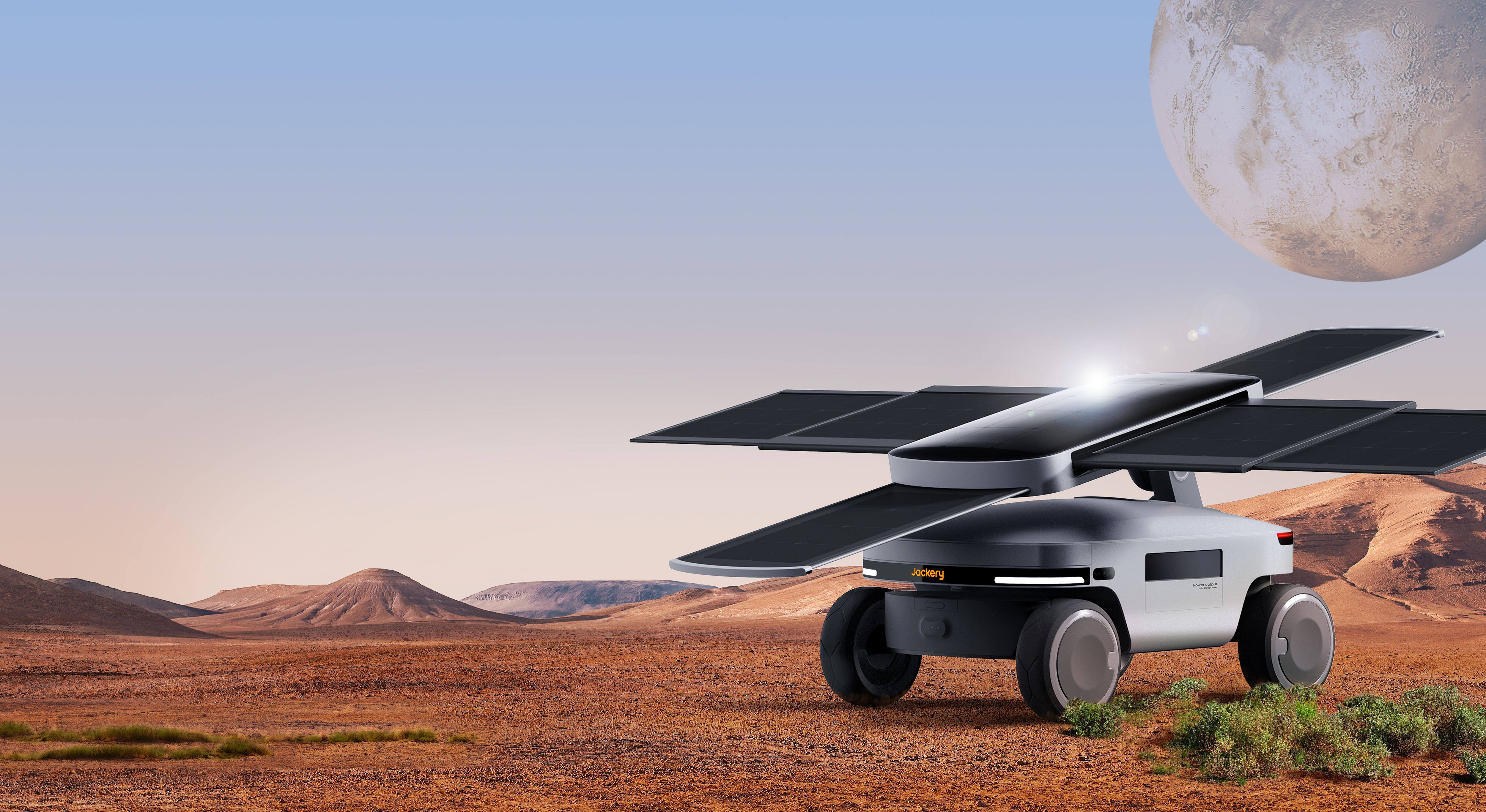 Solar-Powered Mars Robot