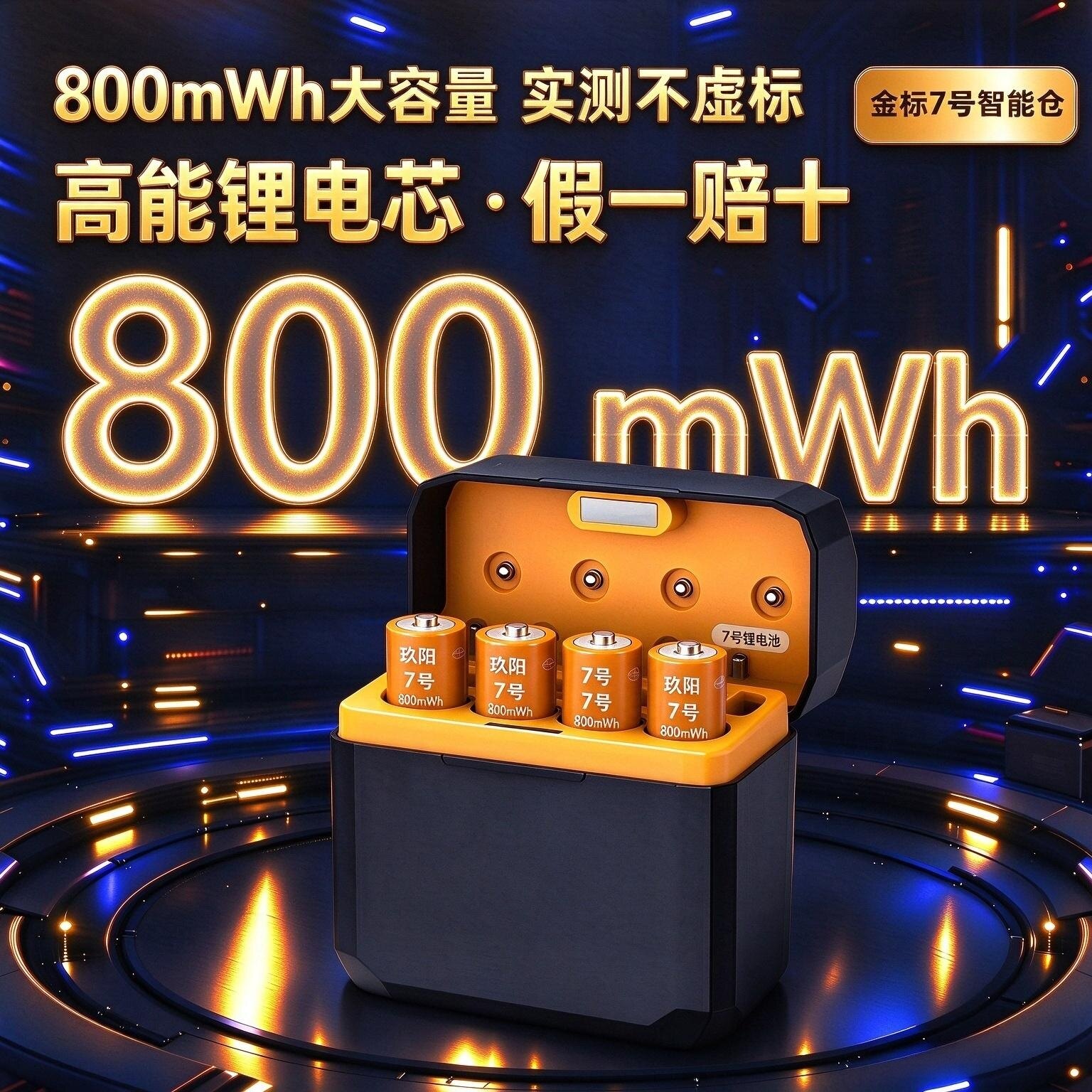 7号(AAA)锂电池 专用充电器