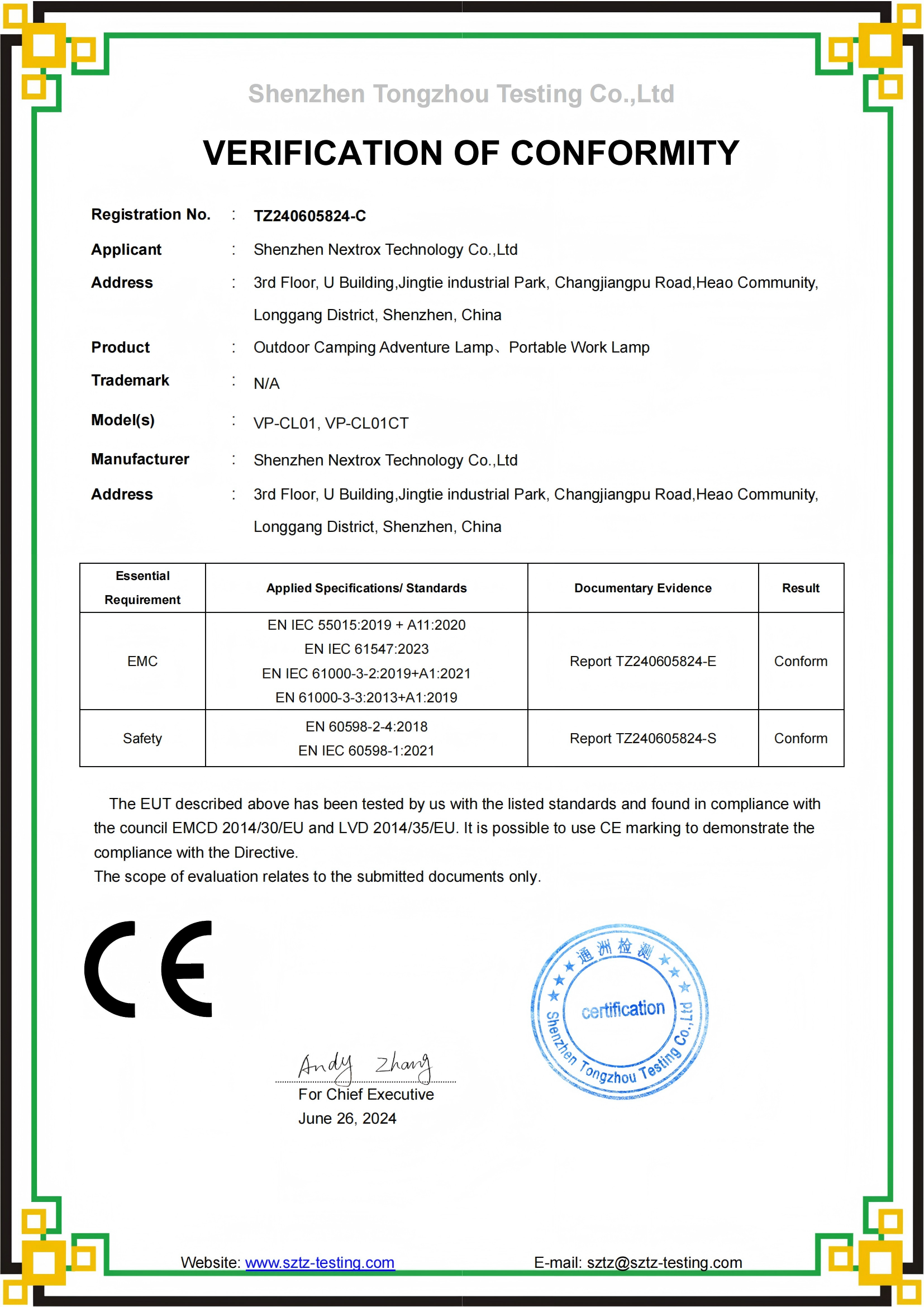 CE