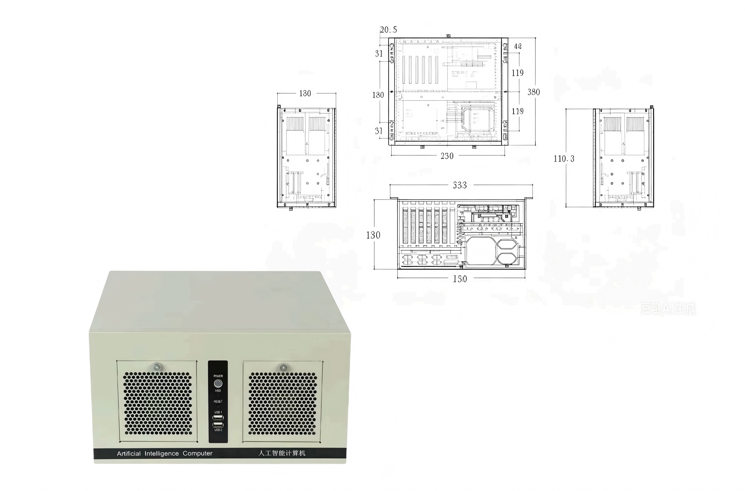 JDY-710S 人工智能通用型工控机