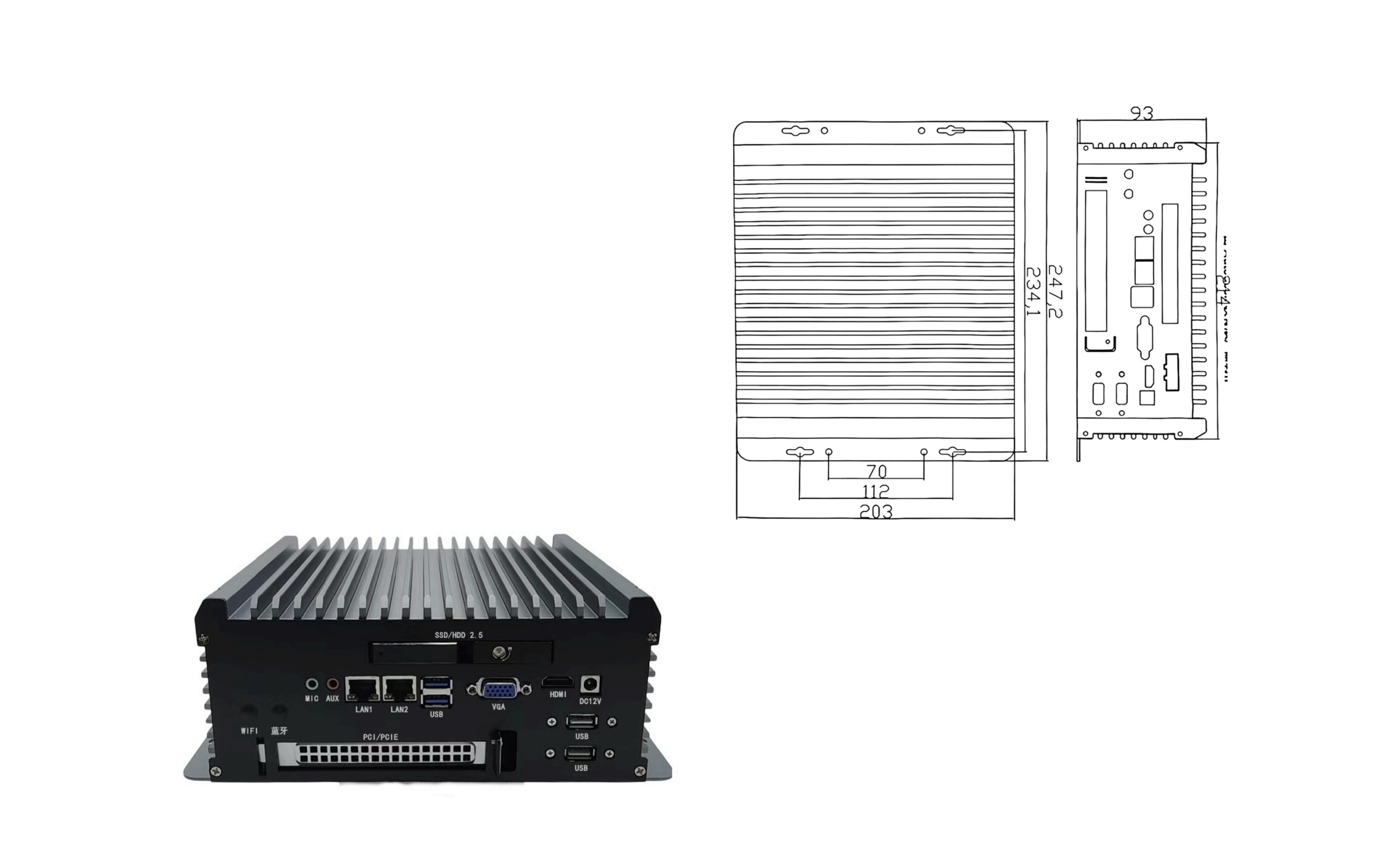 Ebox-S7-PCI嵌入式工控机