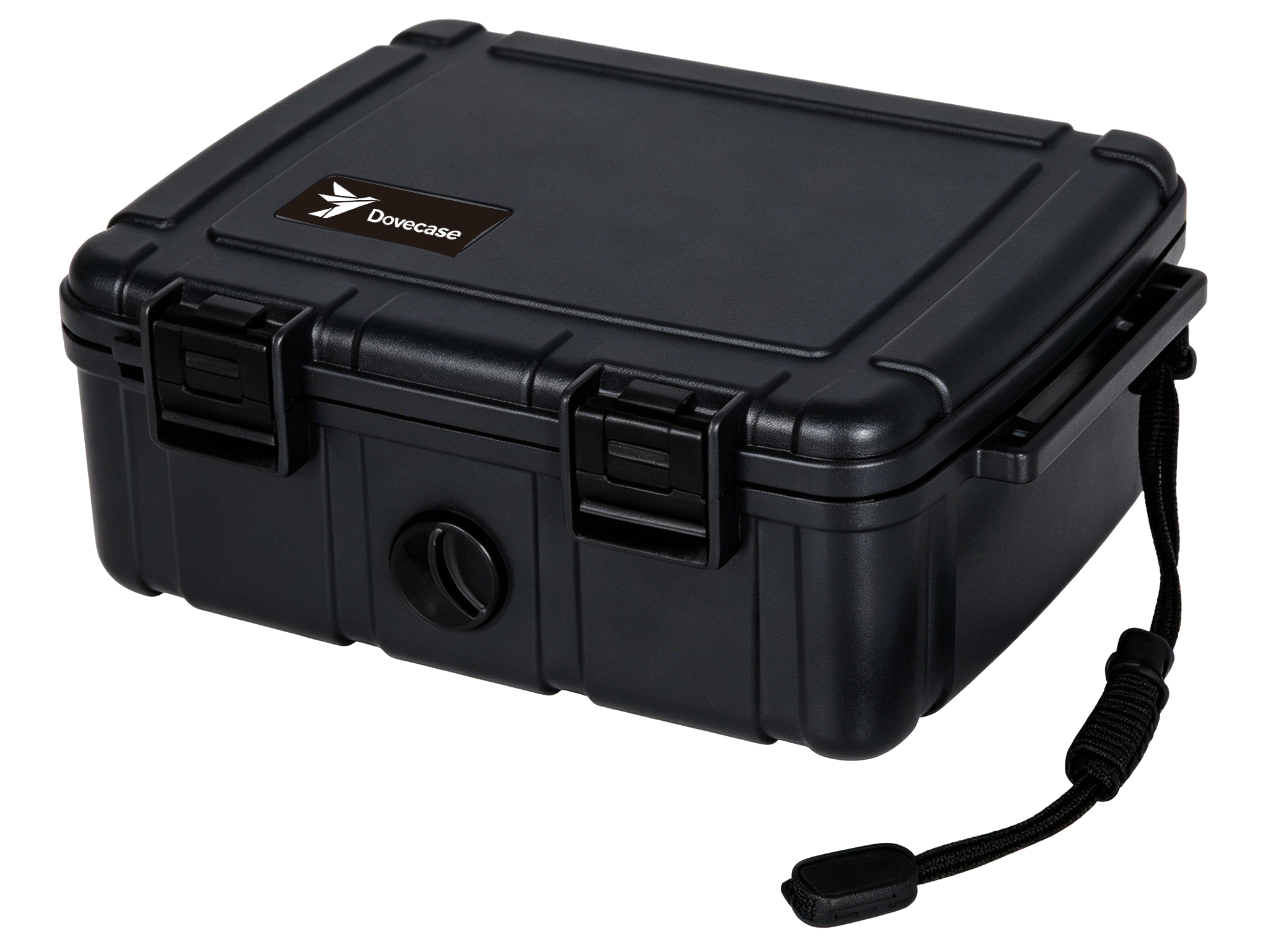 Square Cigar Travel Humidor with Humidifier