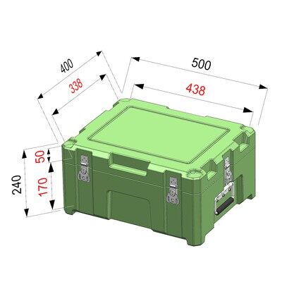 Standard Tactical Assault Rifle Case