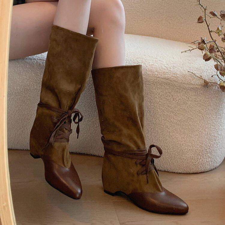 Western Sage Slouch Western Mid Boots view 3