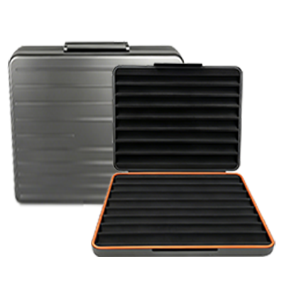 Suitcase Style Aluminum Cigar Case