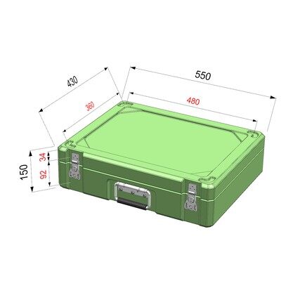Standard Tactical Field Equipment Case