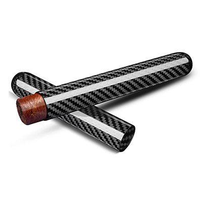 1-count Lightweight Carbon Fiber Cigar Carrier Pocket Cigar Protector