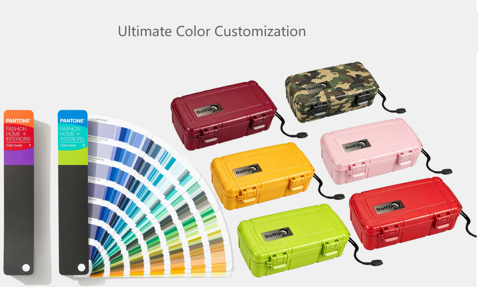 Pantone color customization for cigar humidors