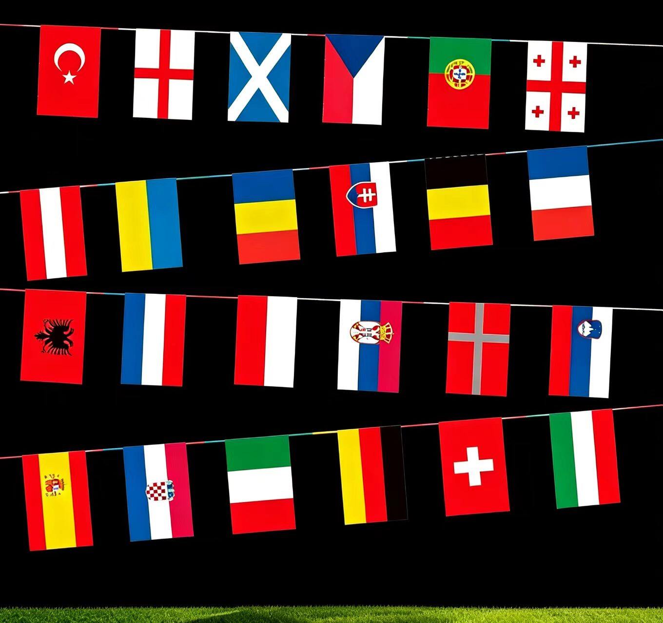 Bunting Flag view 1
