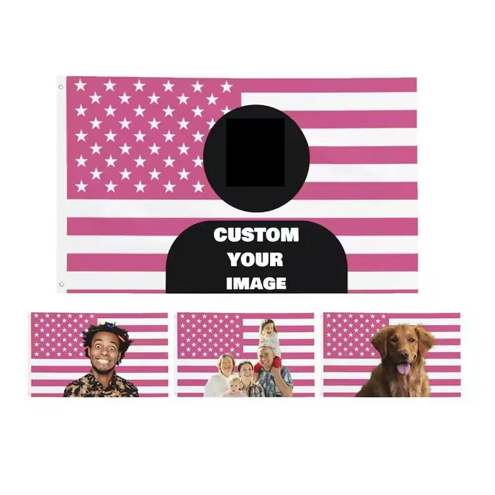 Custom Logo Flag view 2