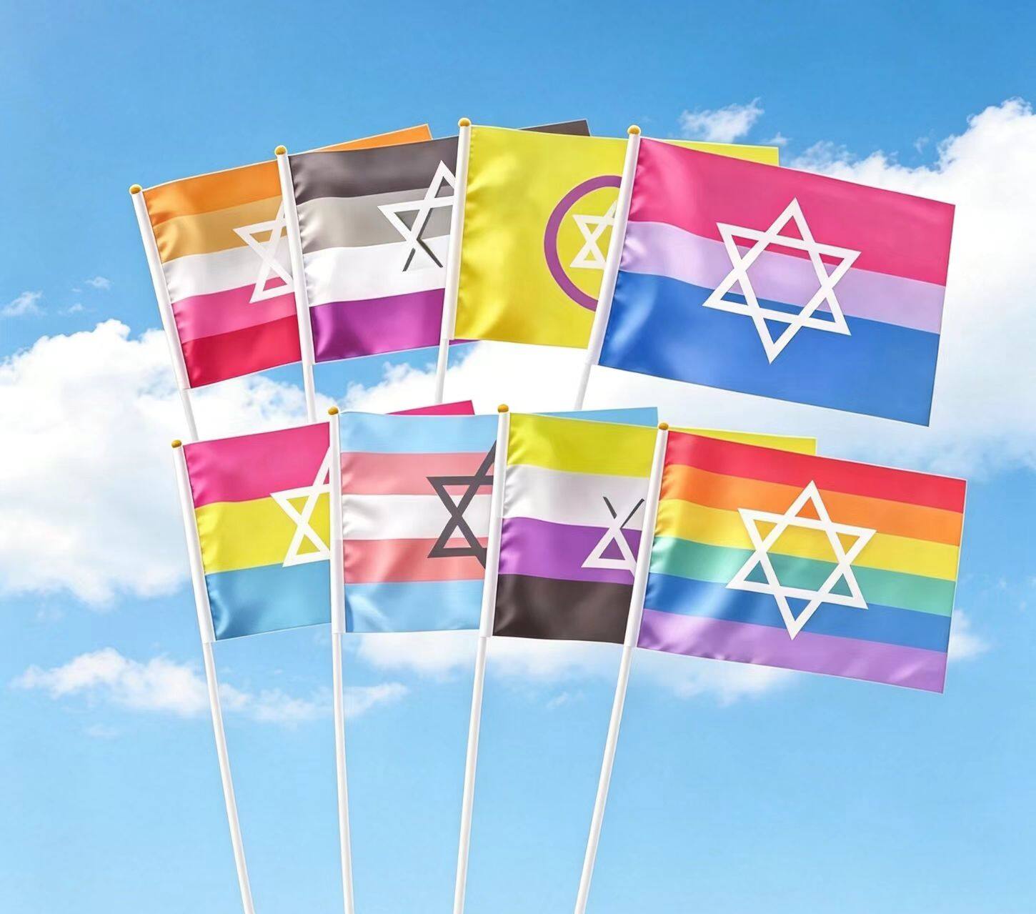 Hand Waver Flag view 1