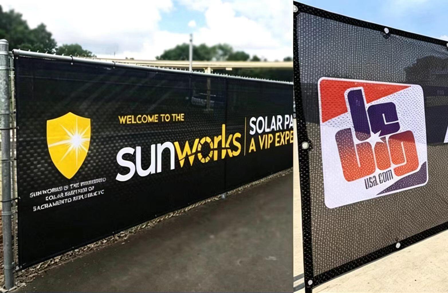 Mesh Vinyl Banner view 3