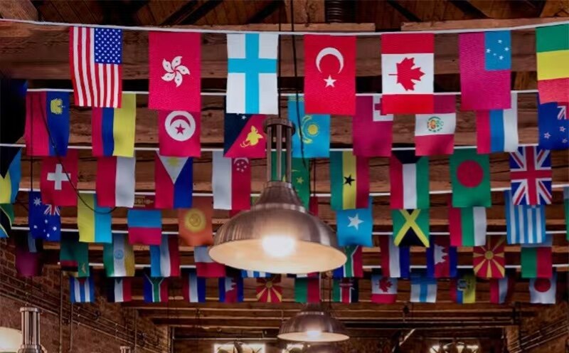 Bunting Flag view 4