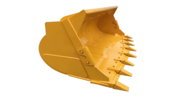 Excavator buckets, screening buckets, and other structural components