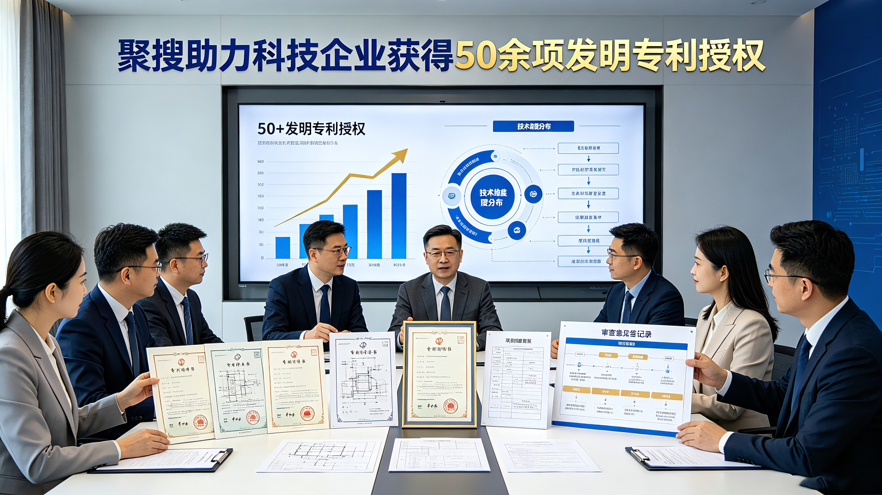 研发成果到专利资产:聚搜专利代理助力企业实现批量发明专利授权 - 聚搜专利资讯配图